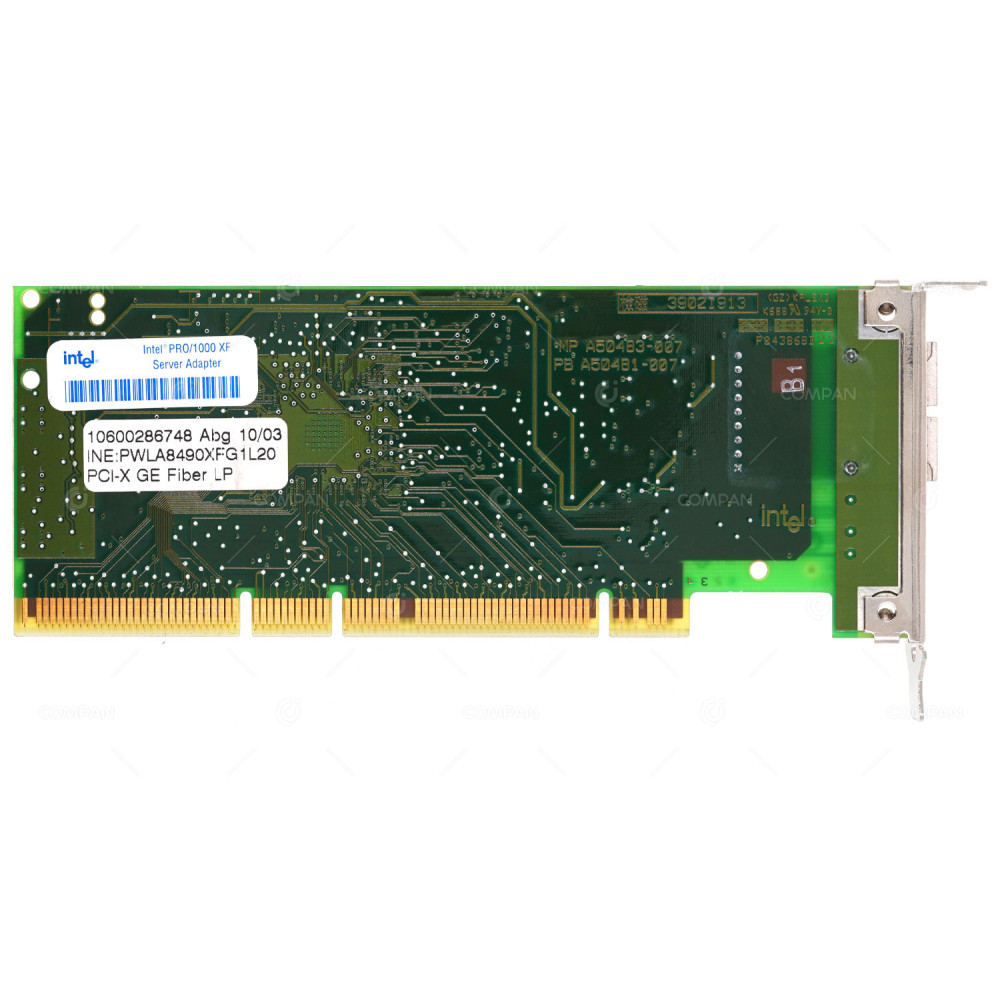 PRO-1000 XF LP  INTEL OPTICAL INTERFACE MMF SC SX 850NM 1G PCI-X NETWORK ADAPTER
